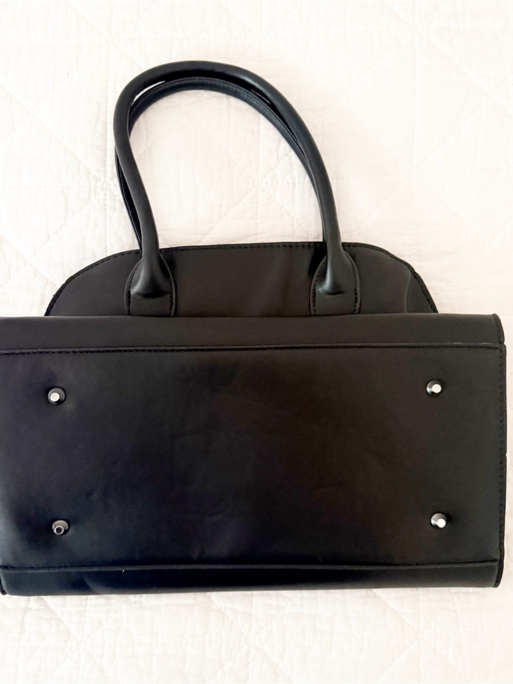 NEW Classic Black Women's Top-Handle Tote NWOT - Picture 5 of 5